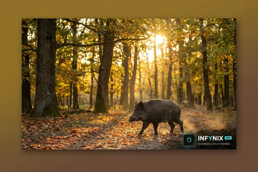 Infynix Pole — zápis úlovku i plomby přímo v honitbě